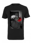T-shirt Mister Tee Pistol Rose Black