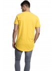 T-shirt Shaped Long Tee Yellow
