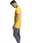 T-shirt Shaped Long Tee Yellow