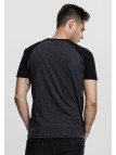 Raglan Contrast Tee Cha/Blk