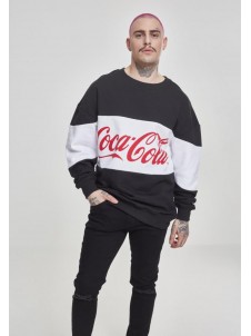 Coca Cola Stripe Oversize Black