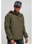 Padded Pull Over Olive