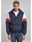 3-Tone Pull Over Navy/White/Red