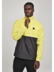 Stand Up Collar Pull Over Yellow/Black