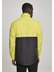 Stand Up Collar Pull Over Yellow/Black