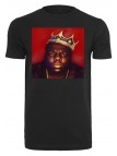 T-shirt Notorious Big Crown Black