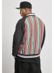 Kurtka Bejsbolówka Stripe College Jacket Multicolor