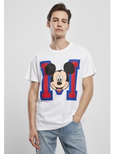 T-shirt Mickey Mouse M Face White