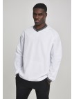 Warm Up Pull Over White/Grey