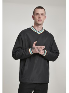 Warm Up Pull Over Black/Multicolor