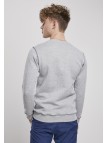 Bluza Organic Contrast Flatlock Stitched Grey