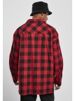 Check Flannel Shirt Red