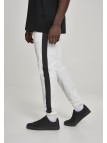 Spodnie Dresowe Side Striped Crinkle Track White/Black