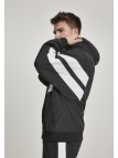 Kurtka Wiatrówka Crinkle Panel Track Black/White