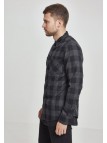 Koszula Flanelowa Checked Flanell Shirt Black/Charcoal