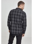 Koszula Flanelowa Checked Flanell Shirt Black/Charcoal