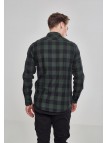 Koszula Flanelowa Checked Flanell Shirt Black/Forest