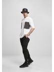 T-shirt TB4126 Big Double Pocket White/Asphalt