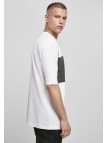 T-shirt TB4126 Big Double Pocket White/Asphalt