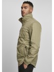 Stand Up Collar Pull Over Khaki