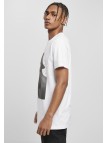 T-shirt Tupac Cracked Backround White