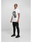 T-shirt Tupac Cracked Backround White