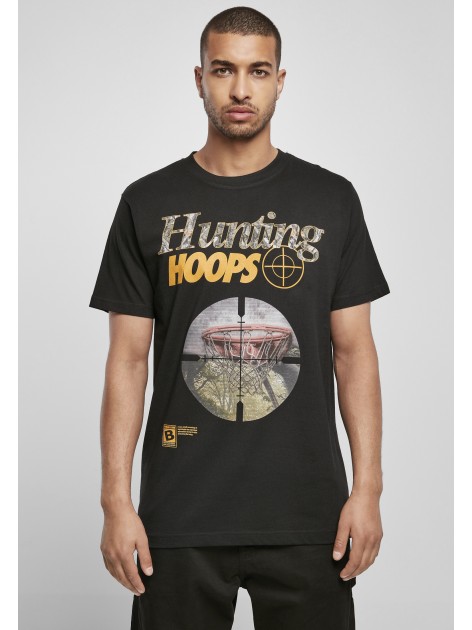 T-shirt Hunting Hoops Black