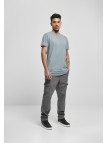 T-shirt Shaped Long Dustyblue