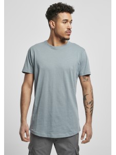 T-shirt Shaped Long Dustyblue