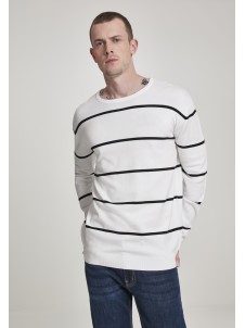 Sweter Line Striped Black/White