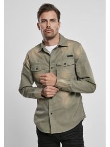 Koszula Hardee Denim Shirt Olive Grey
