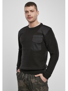 Military Sweater Black