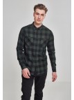 Koszula Flanelowa Checked Flanell Shirt Black/Forest