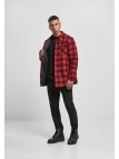 Plaid Quilted Shirt Red/Black
