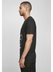 T-shirt White Samurai Black