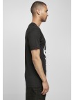 T-shirt White Samurai Black