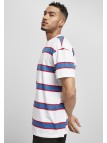 T-shirt TB4403 Light Stripe Oversize White/Sportyblue