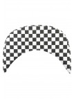Czapka Snapback Checkerboard Black/White