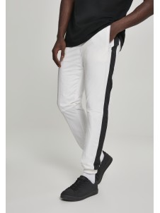 Spodnie Dresowe Side Striped Crinkle Track White/Black