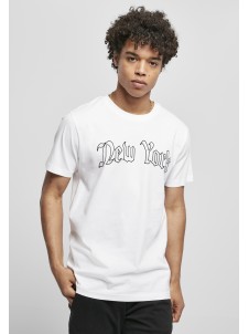 T-shirt New York Wording White