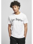 T-shirt Los Angeles Wording White