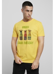 T-shirt Migos Tuesday Taco Yellow