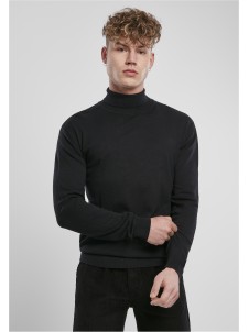 Sweter Basic Turtleneck Black