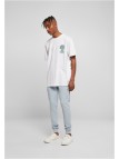 T-shirt Organic Tree Logo White