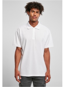 Koszulka Polo Oversized White