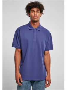Koszulka Polo Oversized Bluelight