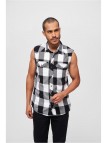 Koszula Flanelowa Checkshirt Sleeveless White/Black