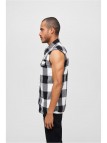 Koszula Flanelowa Checkshirt Sleeveless White/Black