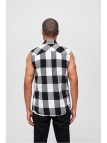 Koszula Flanelowa Checkshirt Sleeveless White/Black