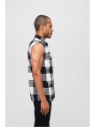 Koszula Flanelowa Checkshirt Sleeveless White/Black